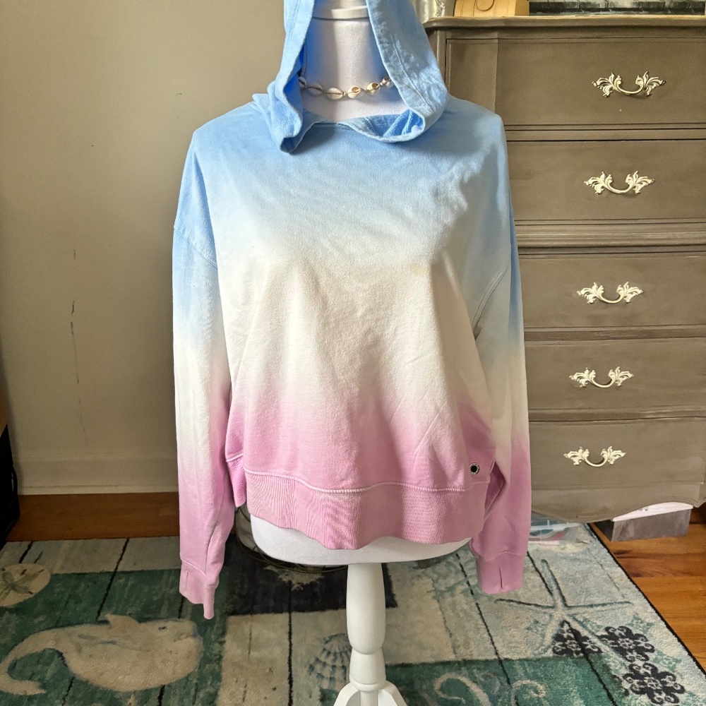 Juicy Couture Sport Medium Hoodie Pullover Tie Dye
